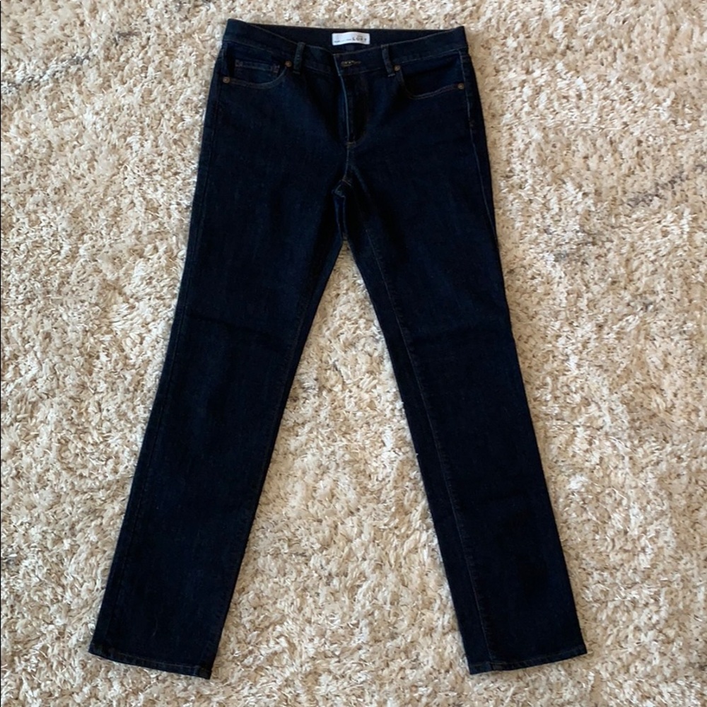 Loft dark wash jeans